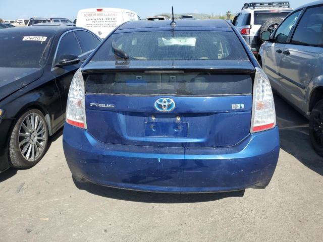 JTDKN3DUXB0316016 - 2011 TOYOTA PRIUS BLUE photo 6