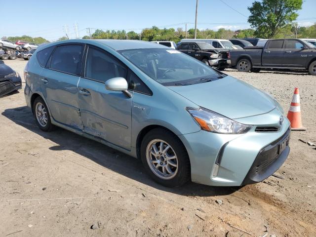 JTDZN3EU9GJ041043 - 2016 TOYOTA PRIUS V BLUE photo 4