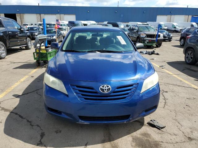 4T1BE46KX7U103175 - 2007 TOYOTA CAMRY CE BLUE photo 5