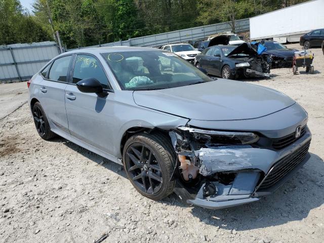 2HGFE2F51NH582589 - 2022 HONDA CIVIC SPORT 灰色 照片 4