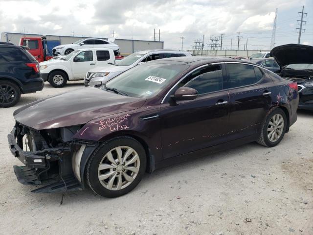 5XXGN4A70EG313798 - 2014 KIA OPTIMA EX BURGUNDY photo 1