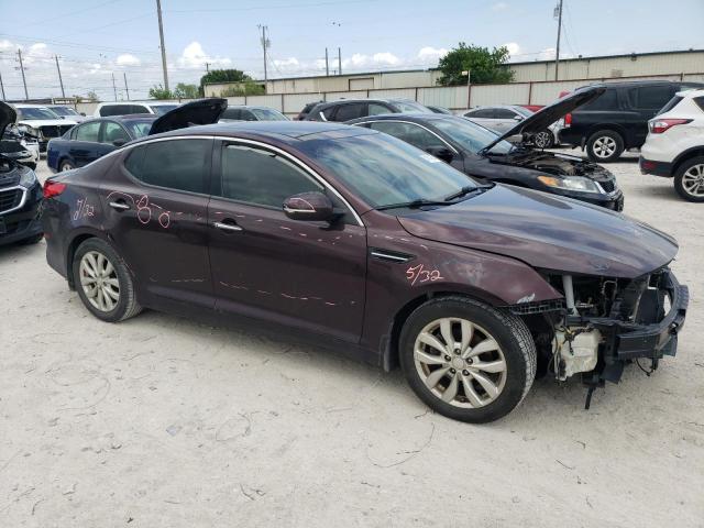 5XXGN4A70EG313798 - 2014 KIA OPTIMA EX BURGUNDY photo 4