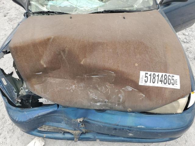 1Y1SK5286XZ439546 - 1999 CHEVROLET GEO PRIZM BASE BLUE photo 11