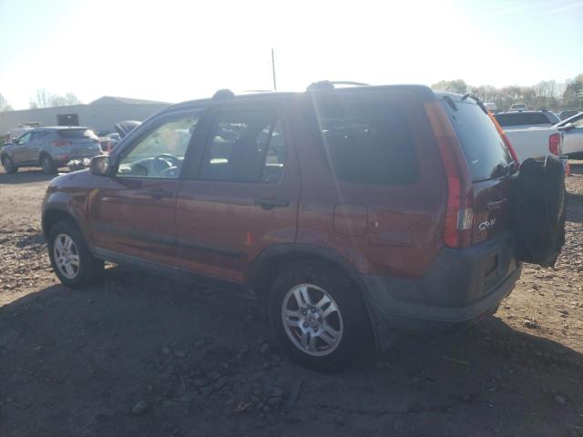 JHLRD78822C040602 - 2002 HONDA CR-V EX MAROON photo 2