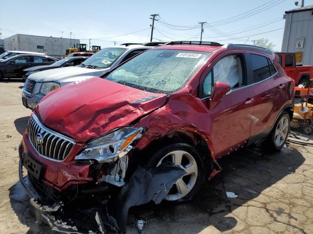 KL4CJHSB0FB082889 - 2015 BUICK ENCORE PREMIUM RED photo 1