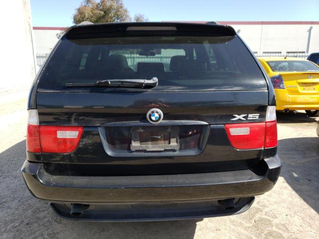 5UXFA13566LY37569 - 2006 BMW X5 3.0I BLACK photo 6