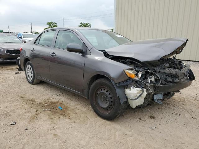 5YFBU4EE3DP212959 - 2013 TOYOTA COROLLA BASE GRAY photo 4