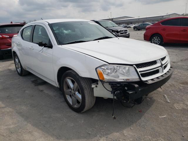 1C3CDZCB7DN655191 - 2013 DODGE AVENGER SXT WHITE photo 4