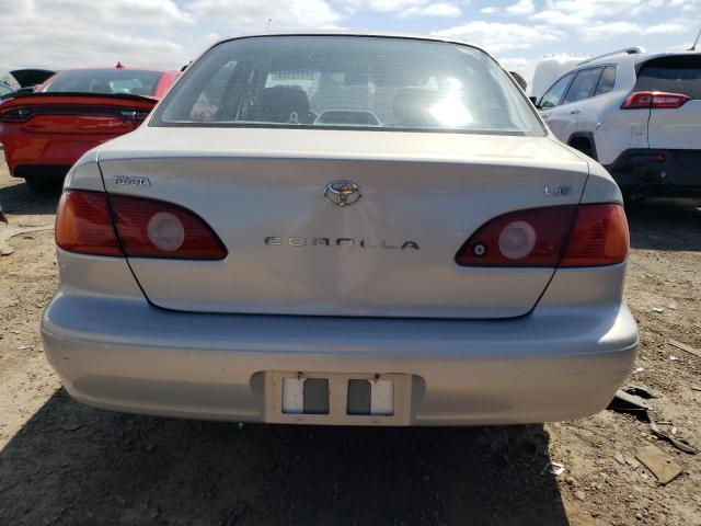 1NXBR12E31Z442774 - 2001 TOYOTA COROLLA CE SILVER photo 6