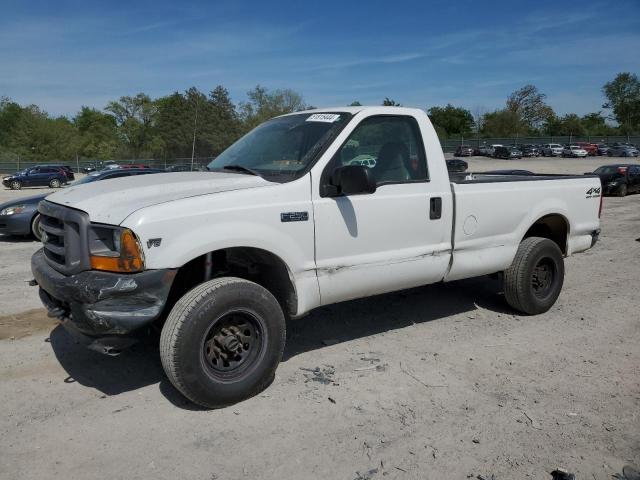 1FTNF21L61EB28479 - 2001 FORD F250 SUPER DUTY WHITE photo 1