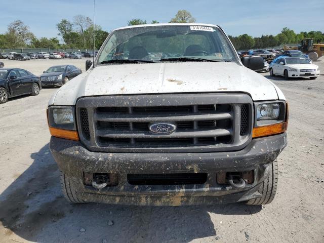 1FTNF21L61EB28479 - 2001 FORD F250 SUPER DUTY WHITE photo 5