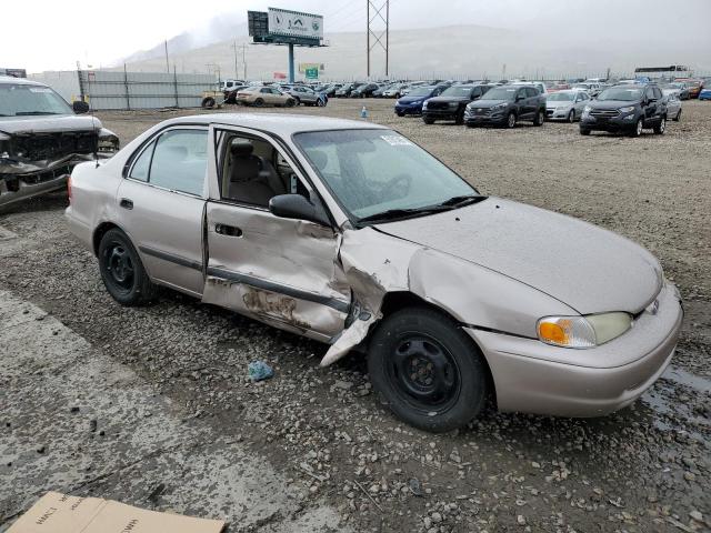 1Y1SK52881Z409262 - 2001 CHEVROLET GEO PRIZM BASE Qəhvəyi foto 4