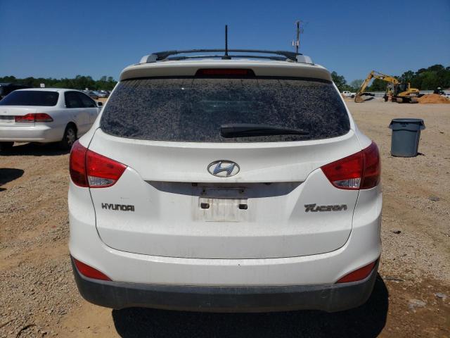 KM8JU3AC0DU692063 - 2013 HYUNDAI TUCSON GLS WHITE photo 6