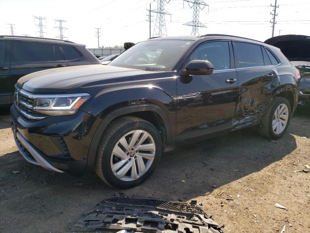 1V26E2CA2LC226067 - 2020 VOLKSWAGEN ATLAS CROS SE Черный фото 1