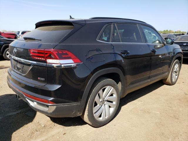 1V26E2CA2LC226067 - 2020 VOLKSWAGEN ATLAS CROS SE Черный фото 3