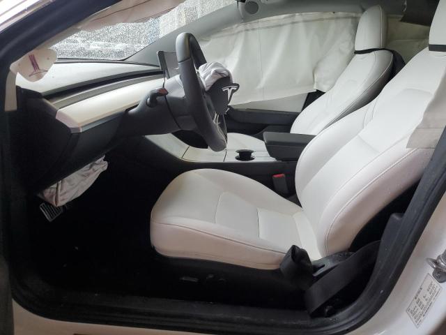 5YJ3E1EB4LF622072 - 2020 TESLA MODEL 3 WHITE photo 7