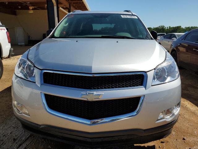 1GNKRFED9CJ231563 - 2012 CHEVROLET TRAVERSE LS SILVER photo 5