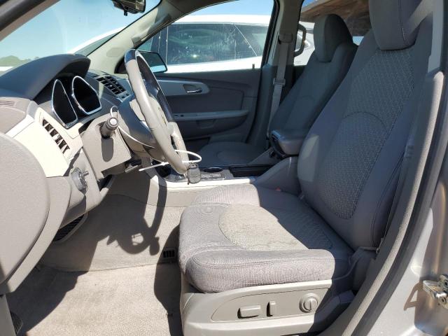 1GNKRFED9CJ231563 - 2012 CHEVROLET TRAVERSE LS SILVER photo 7