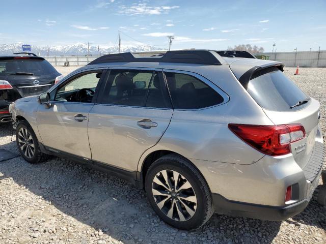 4S4BSENC4F3263789 - 2015 SUBARU OUTBACK 3.6R LIMITED SILVER photo 2