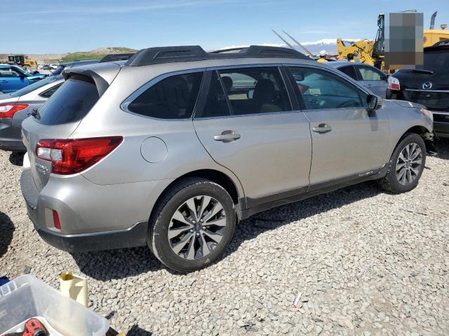4S4BSENC4F3263789 - 2015 SUBARU OUTBACK 3.6R LIMITED SILVER photo 3