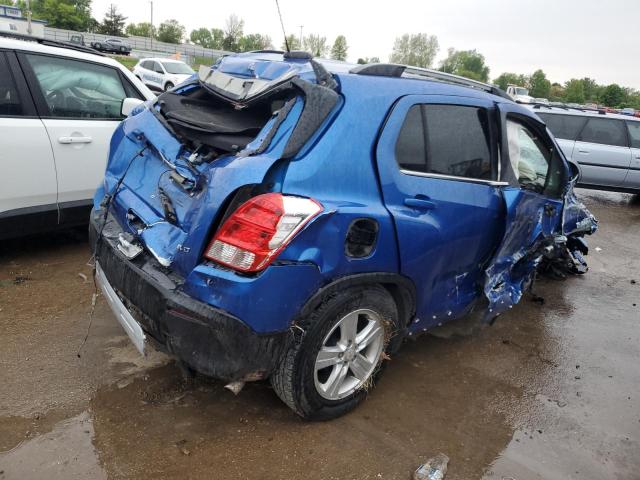 KL7CJLSB9GB653478 - 2016 CHEVROLET TRAX 1LT BLUE photo 3