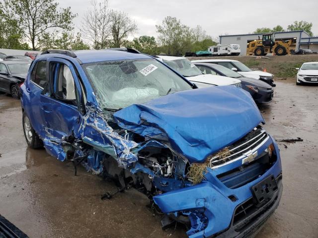 KL7CJLSB9GB653478 - 2016 CHEVROLET TRAX 1LT BLUE photo 4