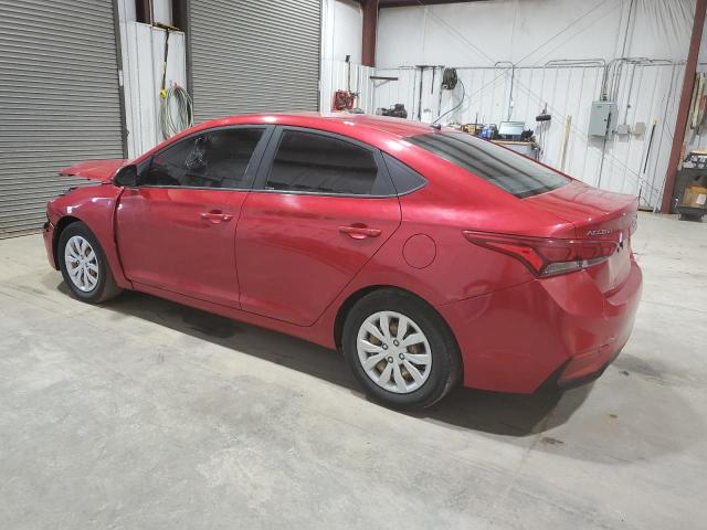 3KPC24A39KE084885 - 2019 HYUNDAI ACCENT SE RED photo 2