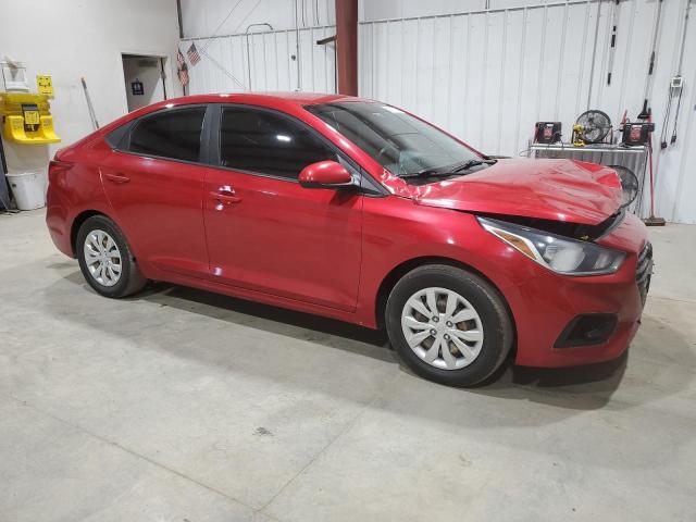 3KPC24A39KE084885 - 2019 HYUNDAI ACCENT SE RED photo 4