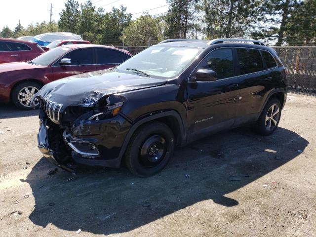 1C4PJMDXXKD166242 - 2019 JEEP CHEROKEE LIMITED BLACK photo 1