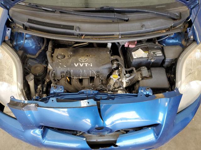 JTDJT4K36A5316789 - 2010 TOYOTA YARIS BLUE photo 11