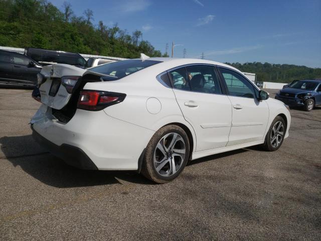 4S3BWAN64L3023262 - 2020 SUBARU LEGACY LIMITED WHITE photo 3