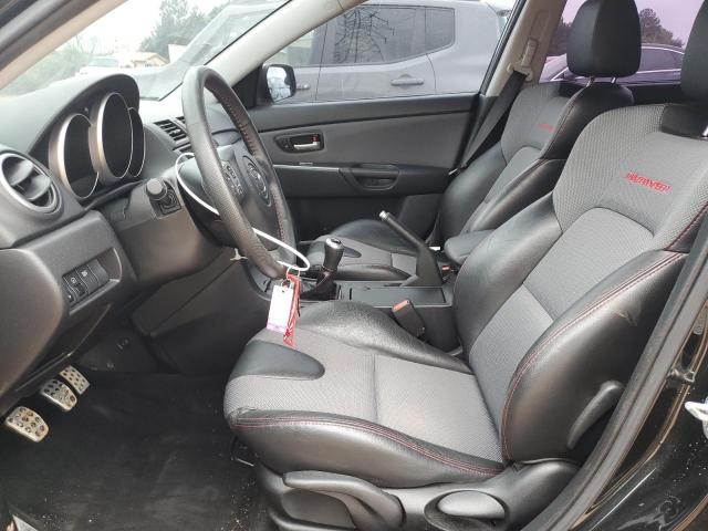 JM1BK34L981852054 - 2008 MAZDA SPEED 3 GRAY photo 7