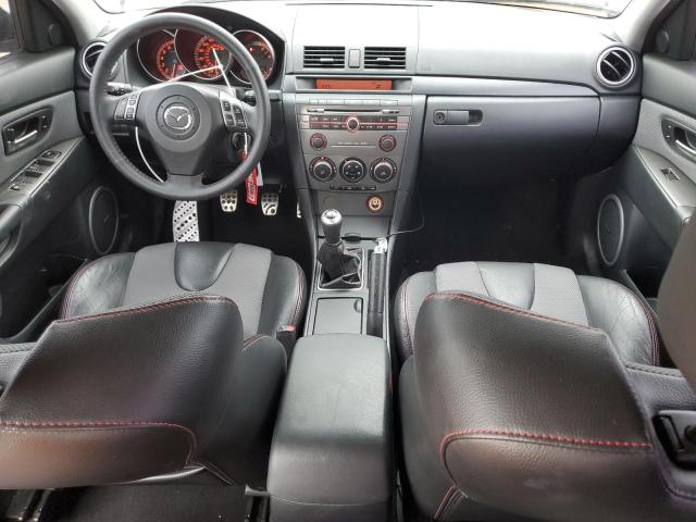 JM1BK34L981852054 - 2008 MAZDA SPEED 3 GRAY photo 8