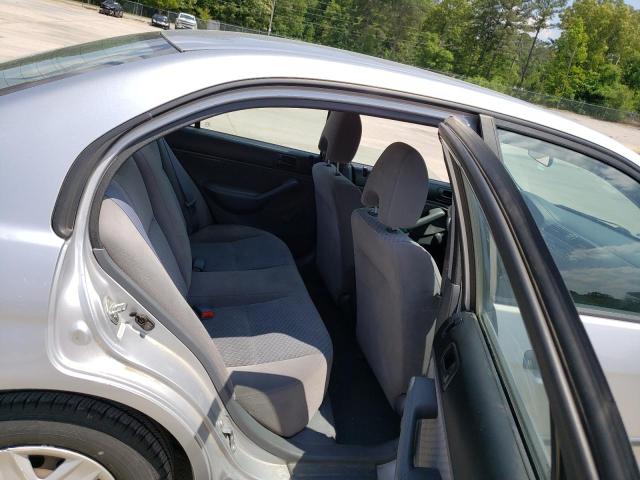 2HGES16384H594525 - 2004 HONDA CIVIC DX VP SILVER photo 10