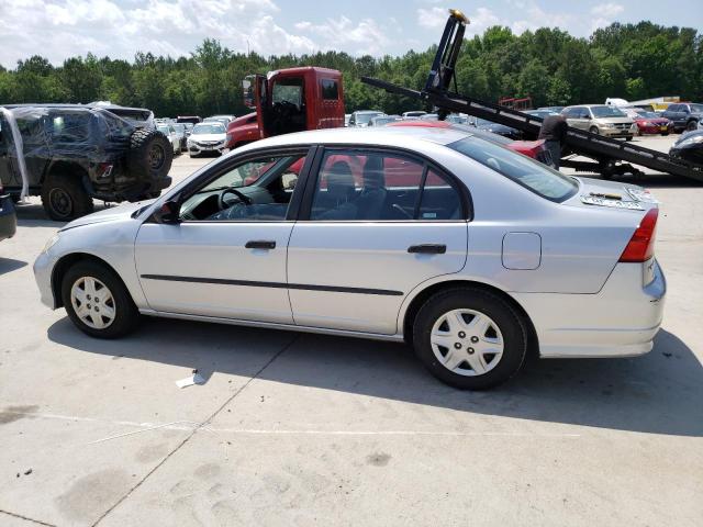 2HGES16384H594525 - 2004 HONDA CIVIC DX VP SILVER photo 2
