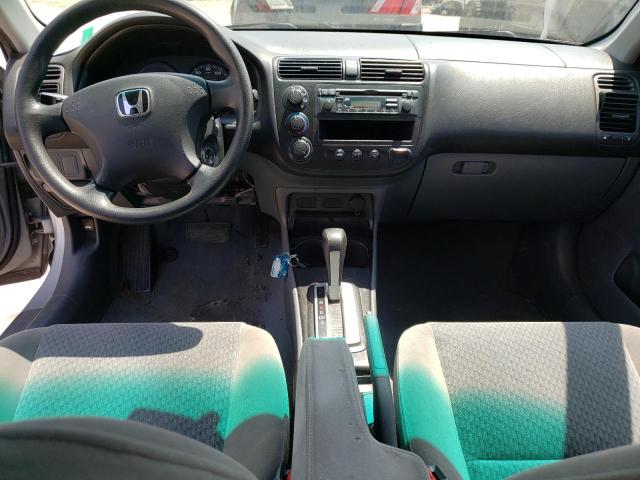 2HGES16384H594525 - 2004 HONDA CIVIC DX VP SILVER photo 8