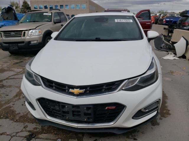 1G1BG5SM1G7326594 - 2016 CHEVROLET CRUZE PREMIER WHITE photo 5