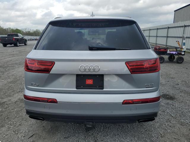 WA1VAAF76HD052020 - 2017 AUDI Q7 PRESTIGE ვერცხლისფერი ფოტო 6
