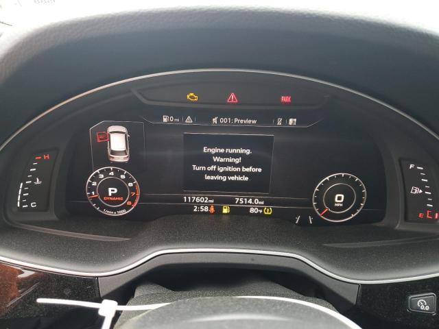 WA1VAAF76HD052020 - 2017 AUDI Q7 PRESTIGE ვერცხლისფერი ფოტო 9