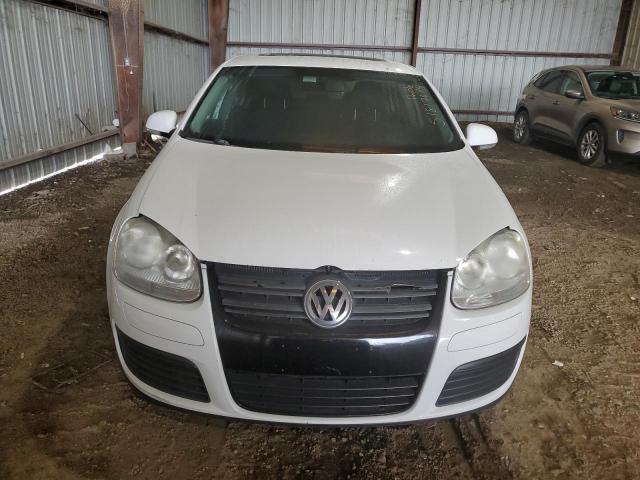 3VWRJ7AJ6AM110535 - 2010 VOLKSWAGEN JETTA WOLFSBURG WHITE photo 5