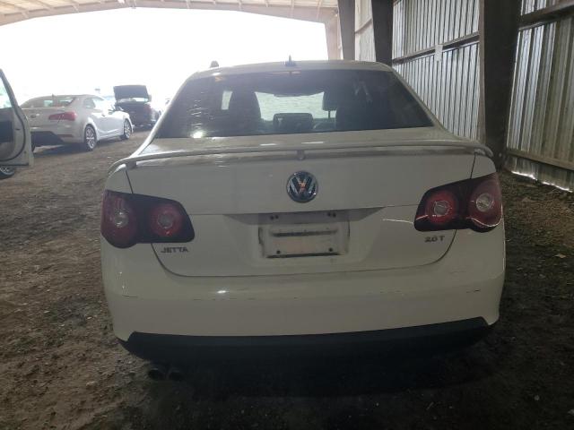 3VWRJ7AJ6AM110535 - 2010 VOLKSWAGEN JETTA WOLFSBURG WHITE photo 6