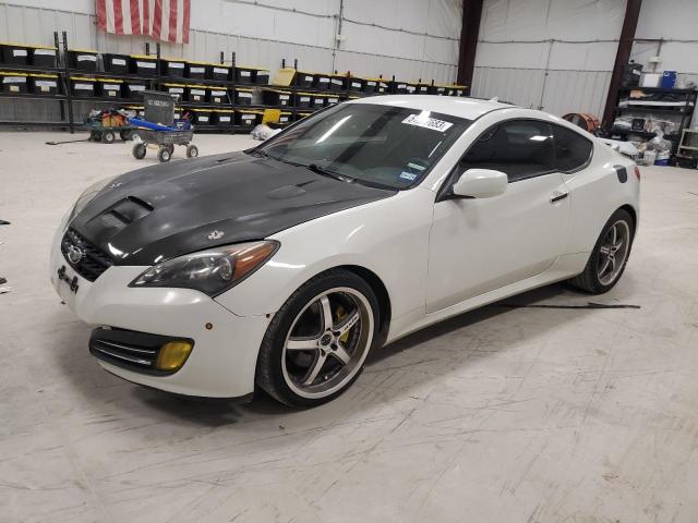 KMHHU6KH0AU015066 - 2010 HYUNDAI GENESIS CO 3.8L WHITE photo 1