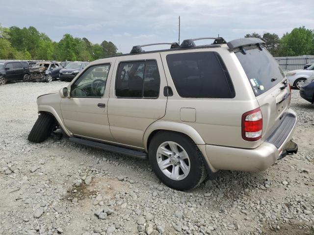 JN8DR09Y73W803202 - 2003 NISSAN PATHFINDER LE 金色 照片 2