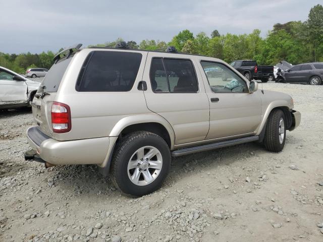 JN8DR09Y73W803202 - 2003 NISSAN PATHFINDER LE 金色 照片 3