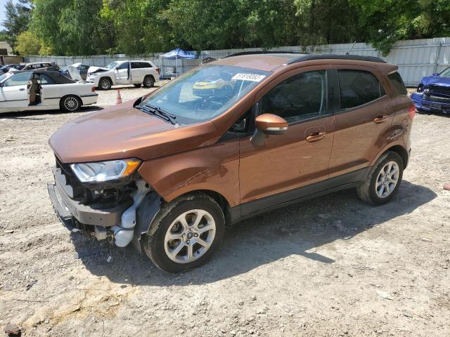 MAJ3S2GE9LC386740 - 2020 FORD ECOSPORT SE ORANGE photo 1