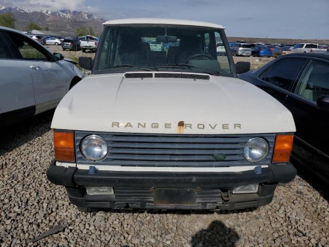 SALHV1245MA471435 - 1991 LAND ROVER RANGE ROVE WHITE photo 5