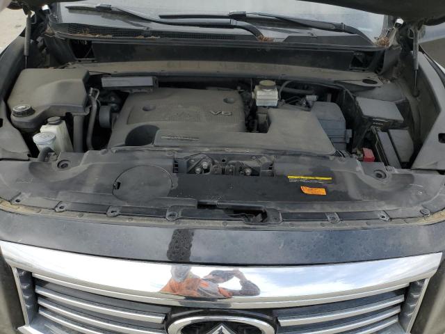 5N1AL0MN0DC310313 - 2013 INFINITI JX35 BLACK photo 11