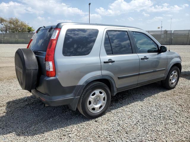 JHLRD68576C024398 - 2006 HONDA CR-V LX GRAY photo 3