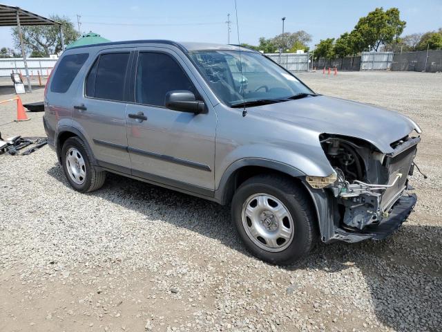 JHLRD68576C024398 - 2006 HONDA CR-V LX GRAY photo 4