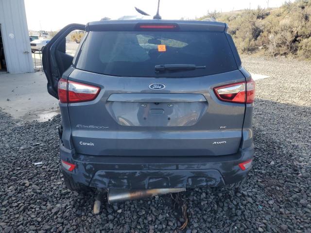 MAJ6S3GL3MC424739 - 2021 FORD ECOSPORT SE ნაცრისფერი ფოტო 6